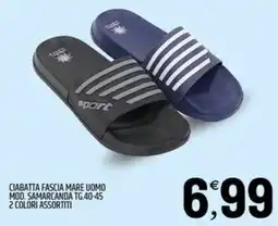 Ard Discount Ciabatta fascia mare uomo mod. samarcanda TG .40-45 2 offerta