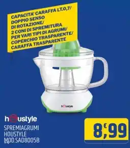 Ard Discount houstyle SPREMIAGRUMI HOUSTYLE MOD.SAD8005B offerta