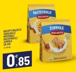 Ard Discount Biscotti balocco cruschelle integrali/ pastefrolle/ zuppole offerta