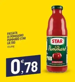 Ard Discount Passata di pomodoro pummaro STAR offerta