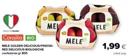 Oasi Consilia mele golden delicious/pinova/ red delicious biologiche offerta