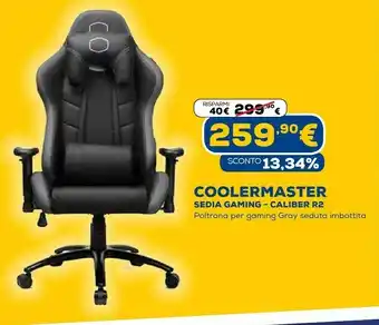 Cooler master sedia gaming - caliber r2
