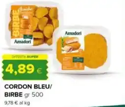 Oasi Amadori cordon bleu/ birbe offerta