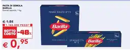 Esselunga PASTA DI SEMOLA BARILLA offerta