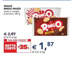 Esselunga SNACK RINGO PAVESI offerta