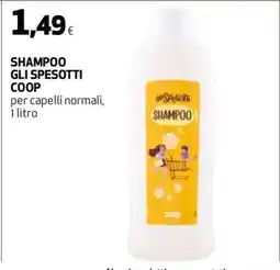 Coop SHAMPOO GLI SPESOTTI COOP offerta