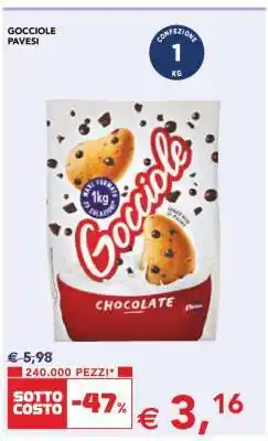 Esselunga Gocciole Pavesi offerta
