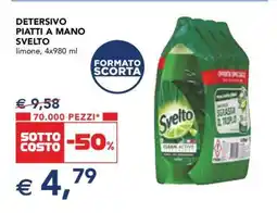 Esselunga DETERSIVO PIATTI A MANO SVELTO offerta