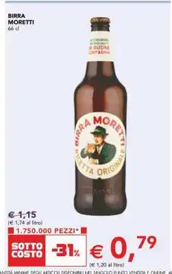 Esselunga BIRRA MORETTI offerta