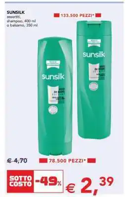 Esselunga SUNSILK offerta