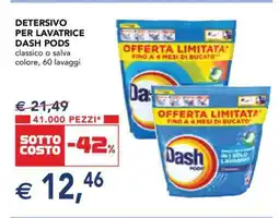 Esselunga DETERSIVO PER LAVATRICE DASH PODS offerta