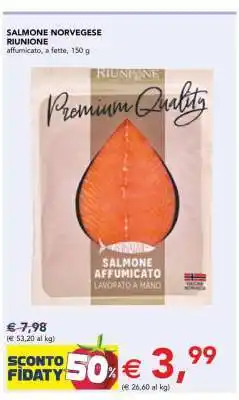 Esselunga Salmone Norvegese Riunione offerta