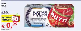 Esselunga Polpa Mutti offerta