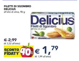 Esselunga Filetti di Sgombro Delicius offerta