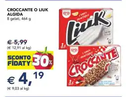 Esselunga CROCCANTE O LIUK ALGIDA offerta