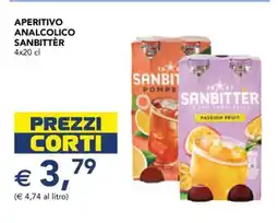 Esselunga Aperitivo Analcolico Sanbittèr offerta
