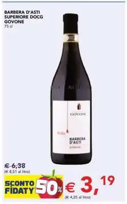 Esselunga Barbera D'Asti Superiore DOCG Govone offerta