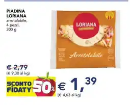 Esselunga PIADINA LORIANA offerta