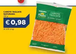Esselunga CAROTE TAGLIATE NATURAMA offerta