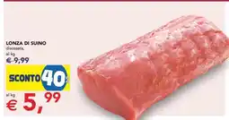 Esselunga Lonza Di Suino offerta