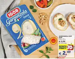 Esselunga Gorgonzola DOP Igor offerta