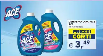 Esselunga DETERSIVO LAVATRICE ACE offerta