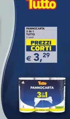 Esselunga PANNOCARTA 3 IN 1 offerta