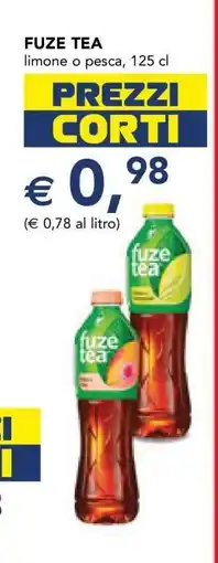 Esselunga Fuze Tea offerta