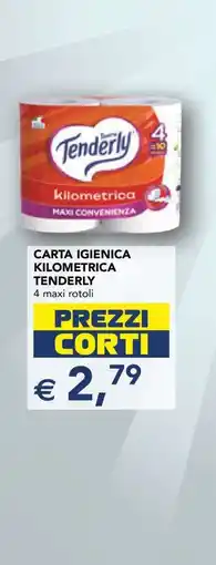 Esselunga Carta Igienica Kilometrica Tenderly offerta