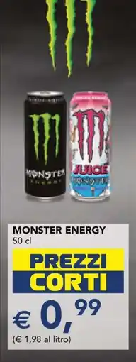 Esselunga Monster energy offerta