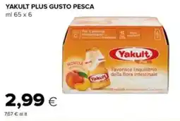 Oasi Yakult plus gusto pesca offerta