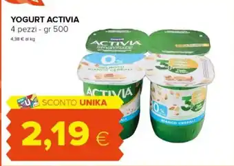 Oasi Yogurt ACTIVIA offerta