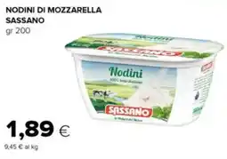 Oasi Nodini di mozzarella SASSANO offerta