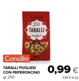 Oasi Consilia taralli pugliesi con peperoncino offerta