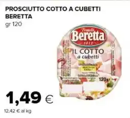 Oasi Prosciutto cotto a cubetti BERETTA offerta