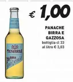 Coal Menebrea panache birra e gazzosa offerta