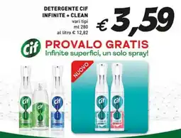 Coal Detergente cif infinite + clean offerta