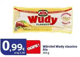 Sigma Superstore Würstel Wudy classico Aia offerta