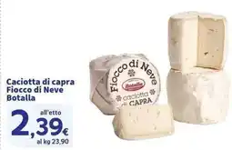 Sigma Superstore Caciotta di capra Fiocco di Neve Botalla offerta