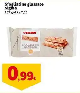 Sigma Superstore Sfogliatine glassate Sigma offerta