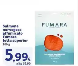 Sigma Superstore Salmone norvegese affumicato Fumara fetta superior offerta