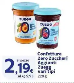 Sigma Superstore Confetture Zero Zuccheri Aggiunti Zuegg offerta