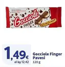 Sigma Superstore Gocciole Finger Pavesi offerta