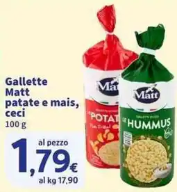 Sigma Superstore Gallette Matt patate e mais, ceci offerta