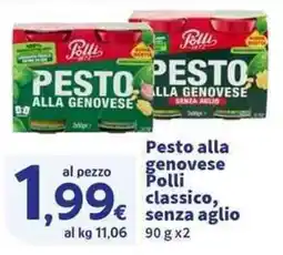 Sigma Superstore Pesto alla genovese Polli classico, senza aglio offerta