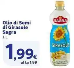 Sigma Superstore Olio di Semi di Girasole Sagra offerta