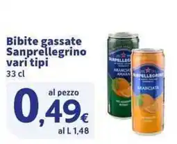 Sigma Superstore Bibite gassate Sanprellegrino offerta