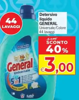Despar Detersivo liquido GENERAL offerta