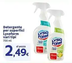 Sigma Superstore Detergente per superfici Lysoform offerta