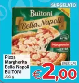 Despar Pizza Margherita Bella Napoli BUITONI offerta